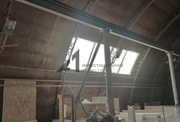 Ангар с кран-балкой